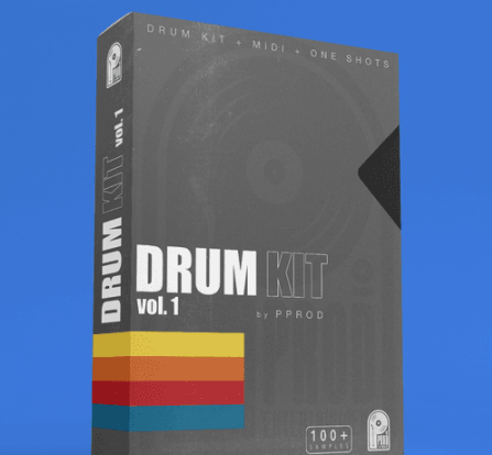 Pprod Drum Kit Vol.1 WAV MiDi DAW Templates